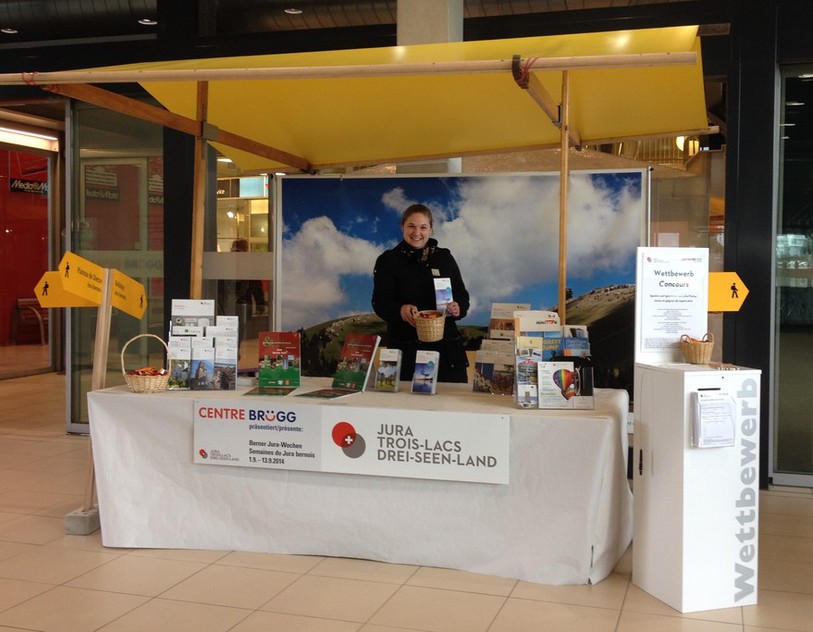 Les stands permettront de découvrir les prestations touristiques et les spécialités culinaires de la région (photo: Jura bernois Tourisme)