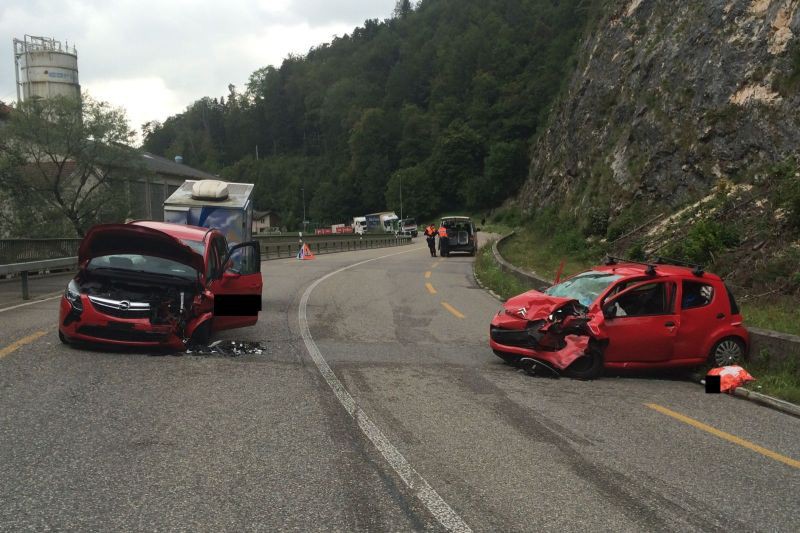 Accident entre Laufon et Liesberg