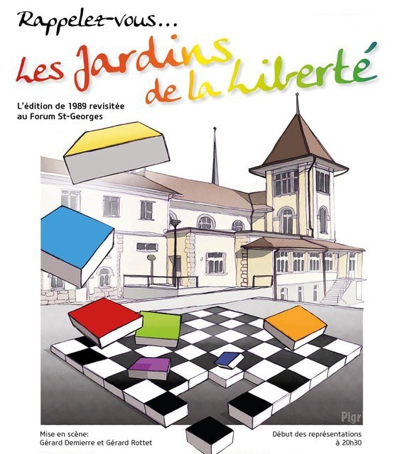 La nouvelle affiche du spectacle de la Confrérie des Jardiniers rappelle la première édition