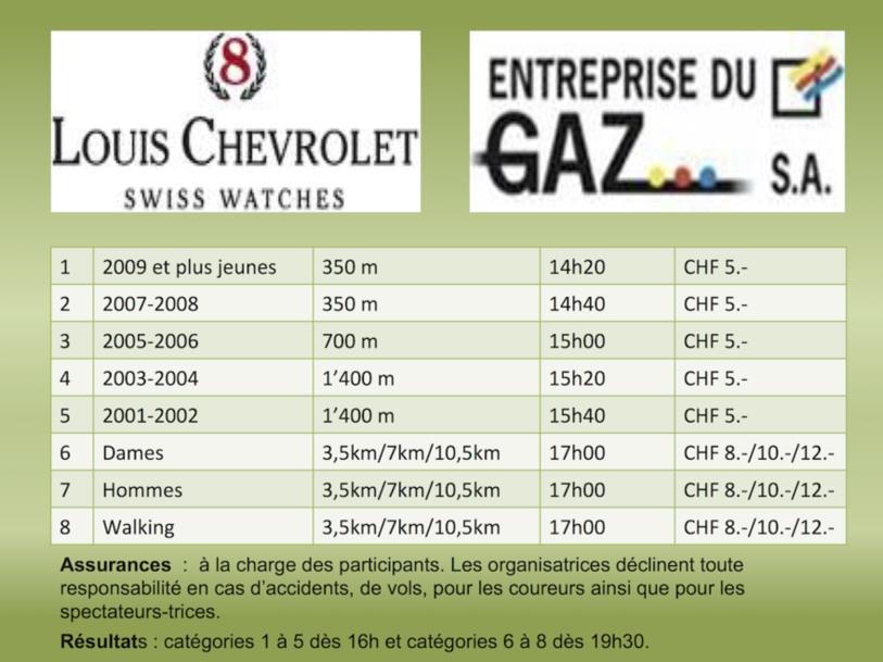Flyer des enjambées du Doubs