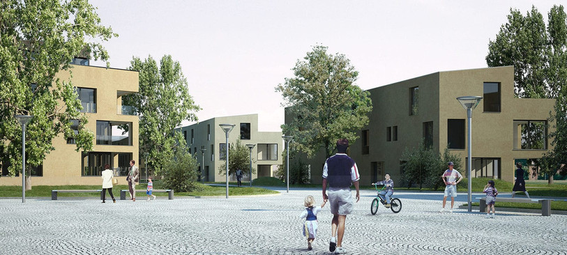 Le projet comporte 126 logements (photos : Pierre Liechti & Associés)