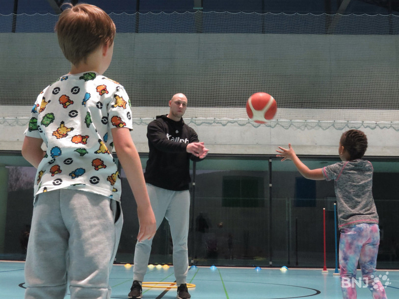 Même les plus jeunes pouvaient se mesurer aux joueurs du BCB.