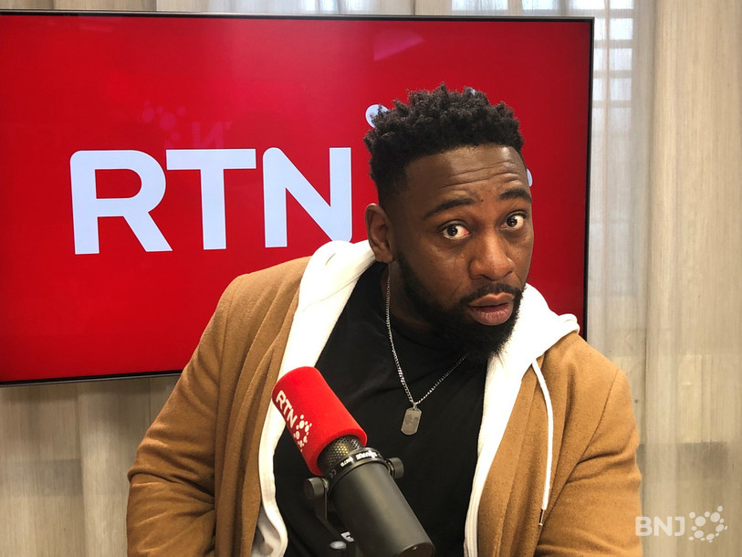 L'humoriste Christian Mukuna dans La Matinale ce vendredi.