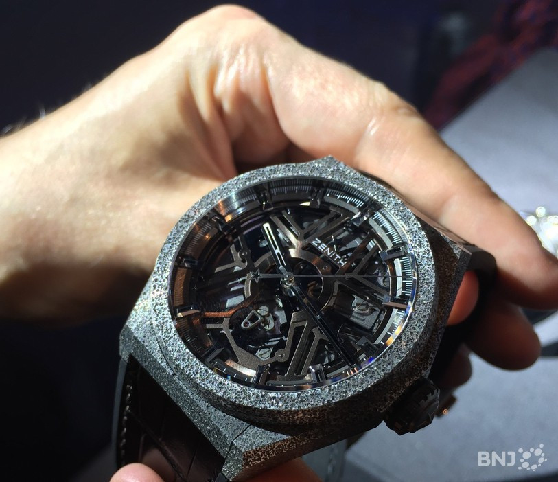 Zenith (ici le modèle Defy Lab) à l'heure d'être cédée par le groupe LVMH ? Pas sûr (photo : archives)... 