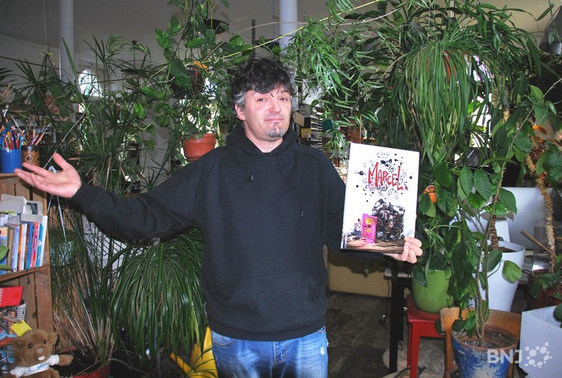 Alain Auderset et sa nouvelle BD