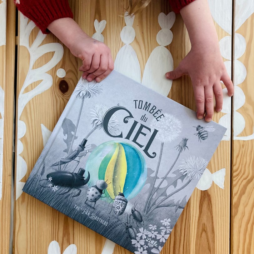 Elle est tombée du ciel un jeudi. Que ce soit la coccinelle, le phasme ou la grenouille, ils sont tous d'accord pour dire que c'est la chose la plus incroyable jamais vue.