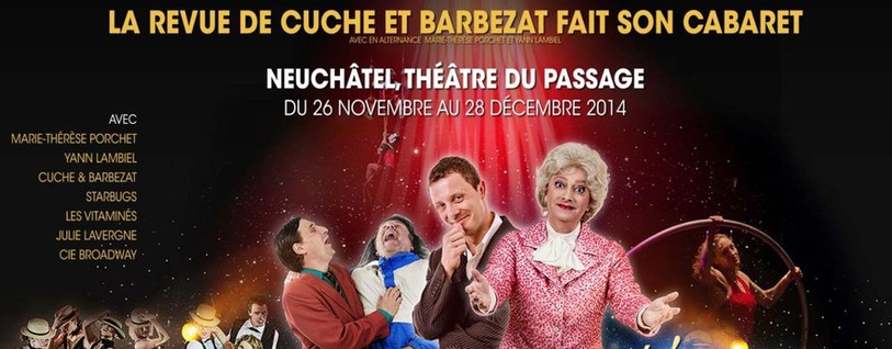 affiche de la Revue de Cuche et Barbezat