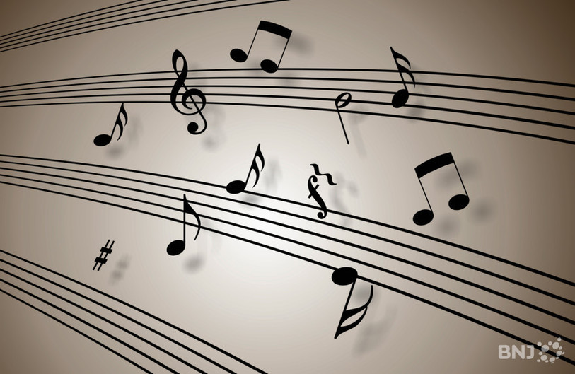 Musique, musical, notes, partition