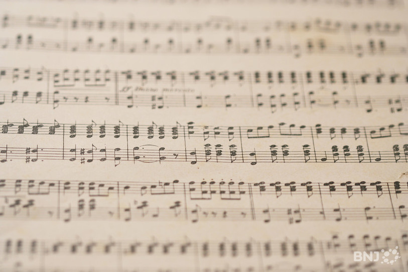 Musique, musical, notes, partition