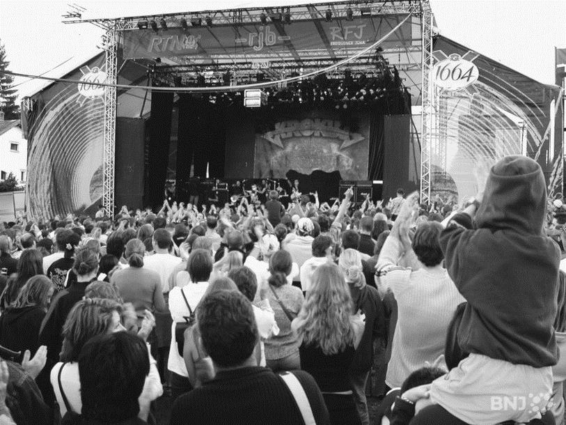 Le groupe Krokus au Mont-Soleil Open Air Festival en 2003