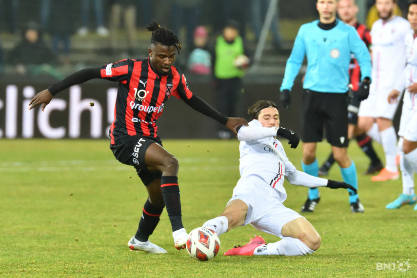 Nicky Beloko et ses coéquipiers n'ont pas réussi à prendre le dessus sur Yverdon (photos archives)
