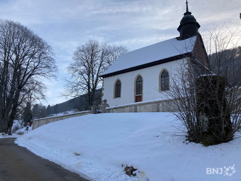 L'église de Vauffelin.