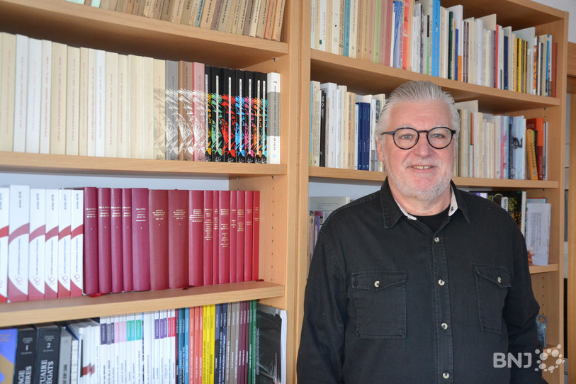 Martin Choffat, président de la Société jurassienne d'Emulation, évoque le 175e anniversaire de l'institution cette année. 