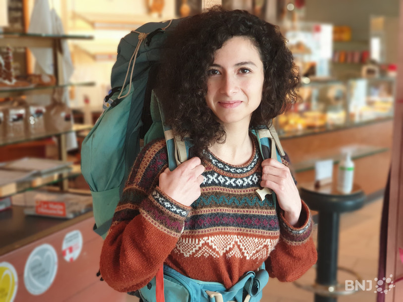 Un sac d’environ 15 kilos : c’est tout ce que Marisol Hofmann emportera avec elle dans ce périple de trois ans.