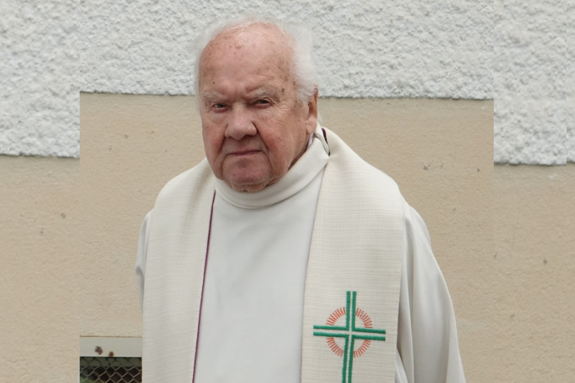 L'abbé Georges Schindelholz est décédé samedi. (Photo: abbé Jacques Oeuvray)