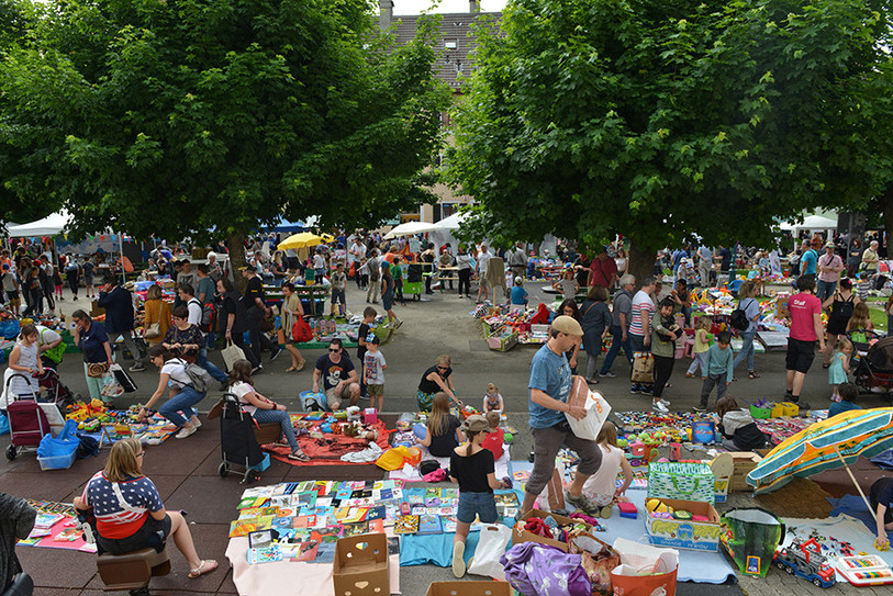 Comme de coutume, les enfants auront leur espace de marché et de jeux à la place du Bois. (Photo: Ville de La Chaux-de-Fonds)
