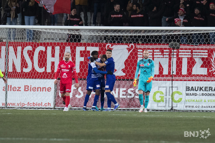 Les Lucernois ont déroulé à la Tissot Arena et montré qu'ils auront des arguments pour tenter de sauver leur peau en Super League. (Photo : Georges Henz)