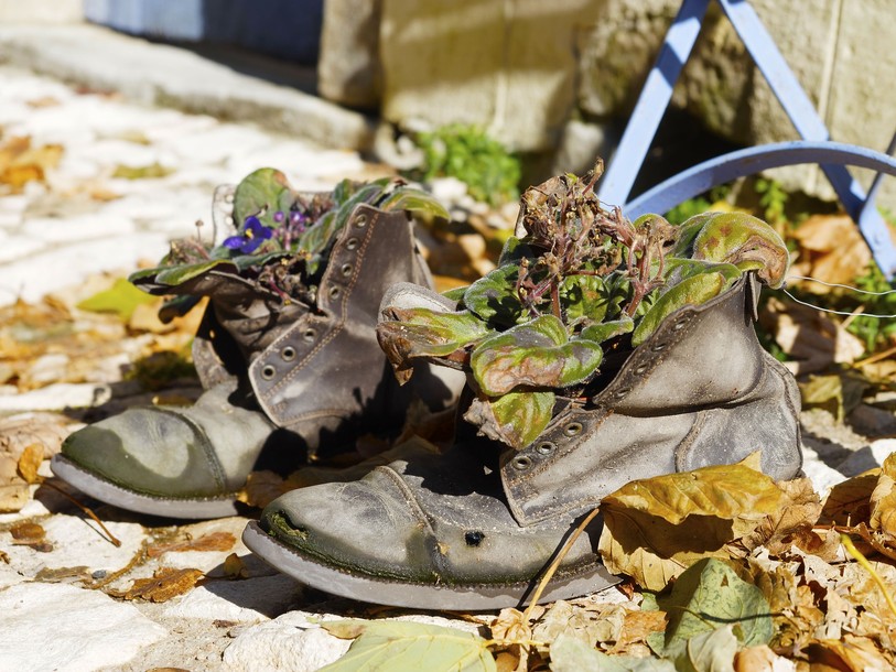 Recyclage chaussures