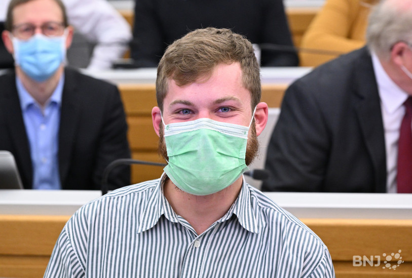 Le nouveau député suppléant, Lucien Ourny (Les Vert-e-s). (Photo : Georges Henz)