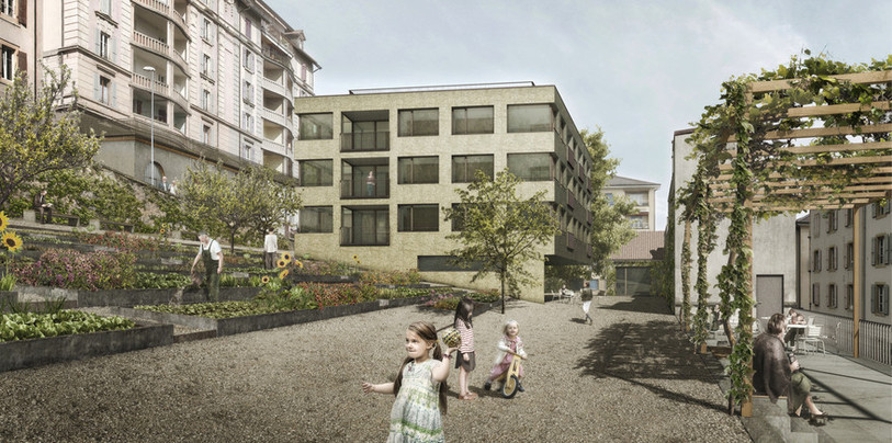 Le projet du Vieux-Châtel va être réalisé par le bureau d’architectes Binggeli à Bienne et Egü architectes paysagistes à Zürich.