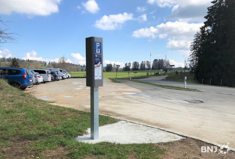 Le parking du site de la Gruère sera désormais payant de 9h à 19h.