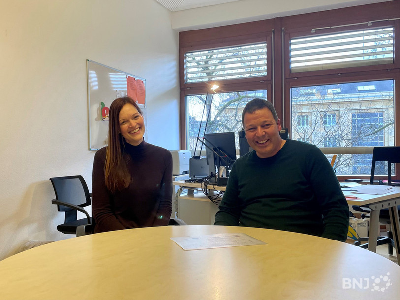 Beckie Rankin (Lexington, USA) et Stephan Bucher (Neuchâtel) ont travaillé ensemble plusieurs mois pour organiser l’échange entre les deux écoles.