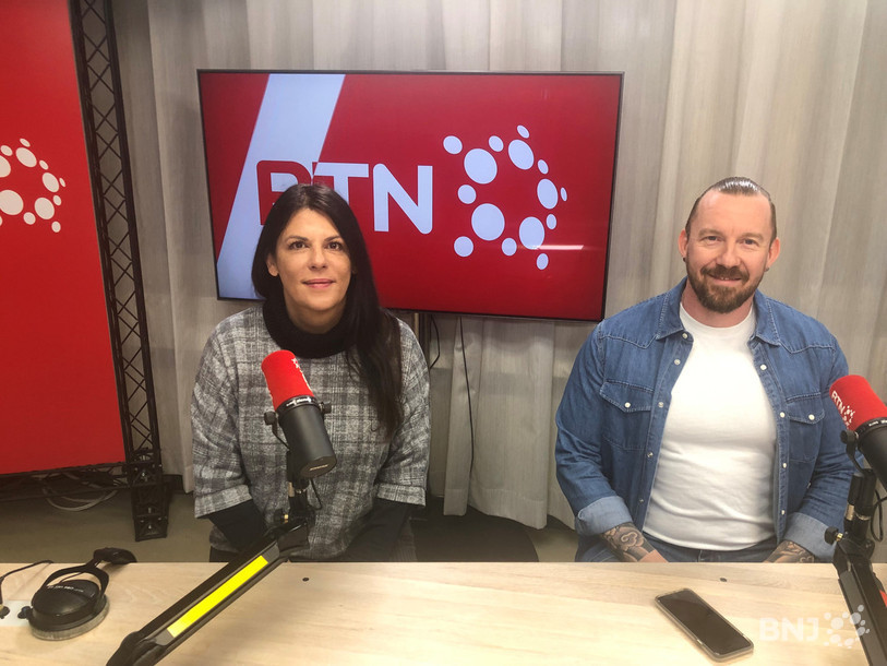 Fréderic Huber, directeur du Bulcom et Sandra Rochat, responsable édition étaient les invités de Mon Régio ce vendredi matin 