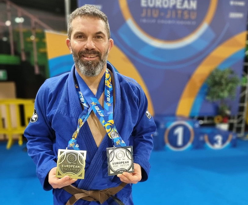 Gaël Hody a remporté l'argent vendredi. (Photo : Gaël Hody).