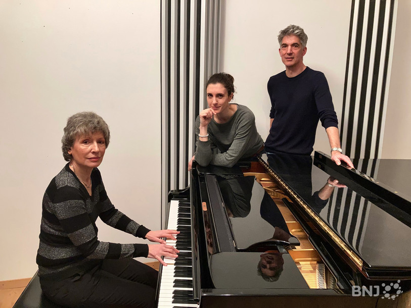 De gauche à droite Dominique Schwimmer, Carlyn Monnin et Vincent Girardin.