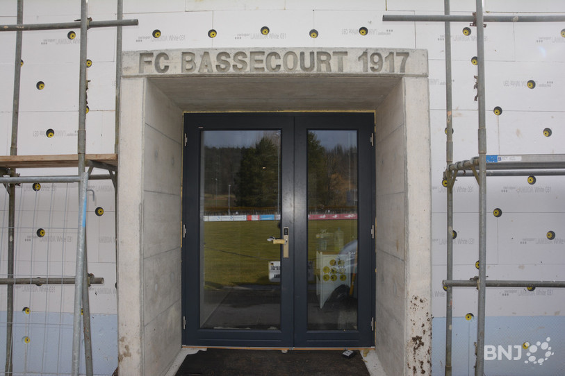 La nouvelle demeure du FC Bassecourt.