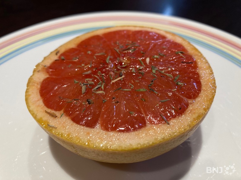 pamplemousse rôti au miel
