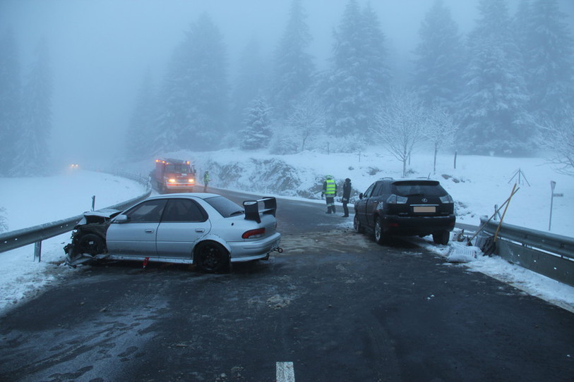 accident entre Le Roselet et Les Emibois