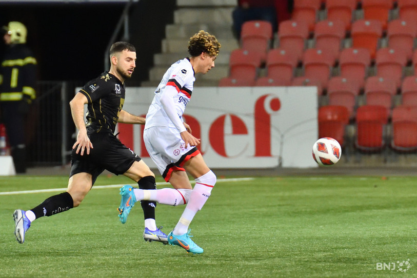 Franck Surdez a joué avec la première équipe la saison dernière, mais n'a pas disputé le moindre match de Challenge League cette année. (photo : Georges Henz).