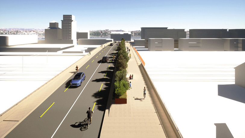 Le Grand Conseil neuchâtelois avait donné son aval en 2019 à un crédit de plus de 17 millions de francs pour la réfection du Grand-Pont. (Image : Etat de Neuchâtel)