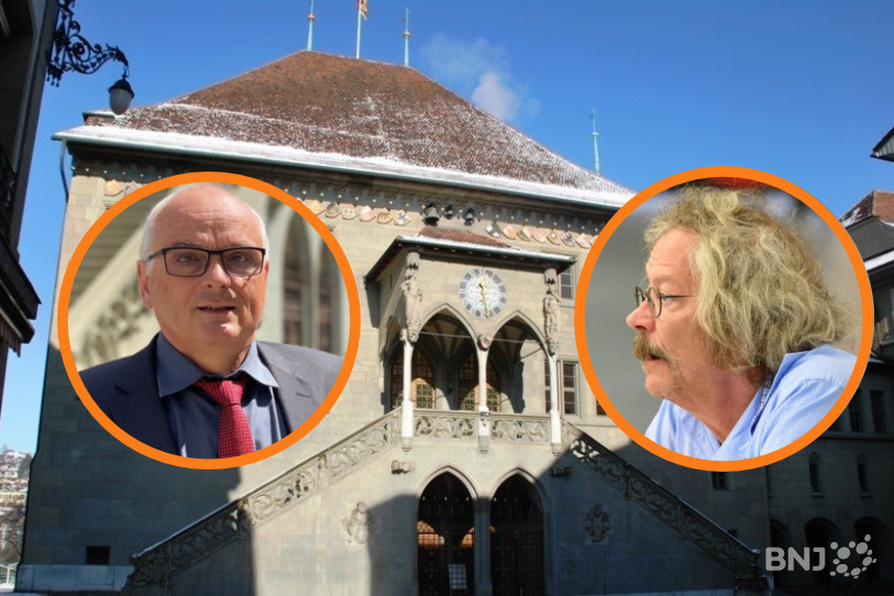 Les candidats du Jura bernois au Conseil-exécutif Pierre Alain Schnegg et Peter Gasser débattent ce mardi dès 18h15.
