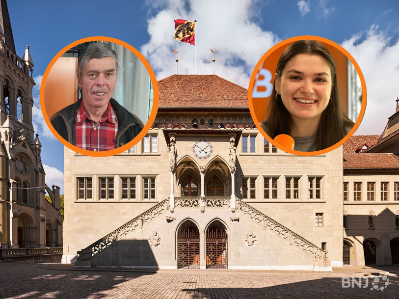 Henri Burkhalter (UDF) et Selena Metthez (PVL) représentent la droite régionale et entendent défendre leurs idées politiques au sein du Grand Conseil.