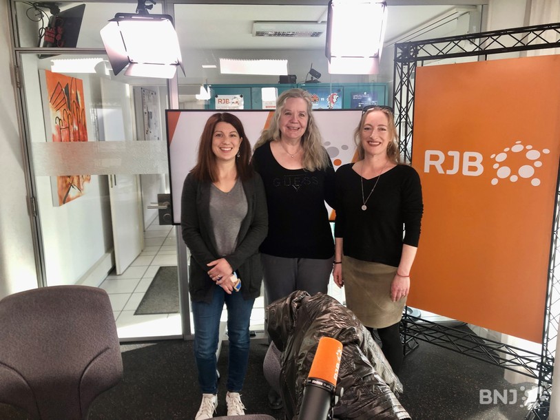 Marie Sauvain, Claire Cerna et Sarah Main Ellis