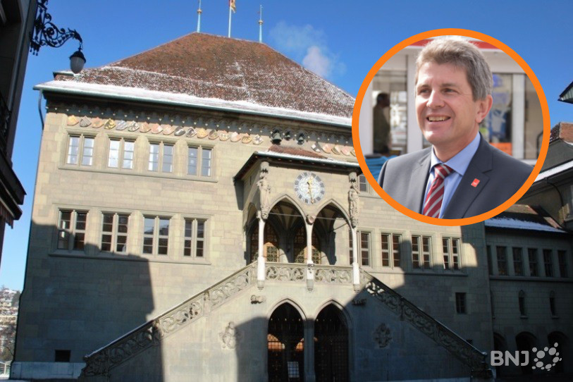 Candidat au Conseil-exécutif, le maire de Bienne Erich Fehr était l'invité du Journal de 18h mercredi sur RJB.