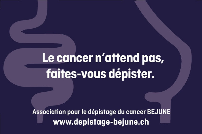 L’Association pour le dépistage du cancer BEJUNE rappelle l’importance de maintenir un dépistage pour lutter contre le cancer du côlon. (Photo : ADC)