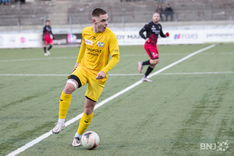 Nolan Doutaz et ses coéquipiers disputeront les 32es de finale de la prochaine Coupe de Suisse de football. (Photo: Loïc Valverde).