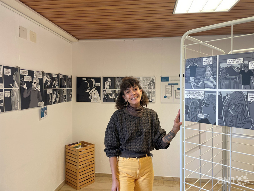 « Violence. Sortir du silence » est à voir à la bibliothèque municipale de Delémont jusqu’au 29 avril.