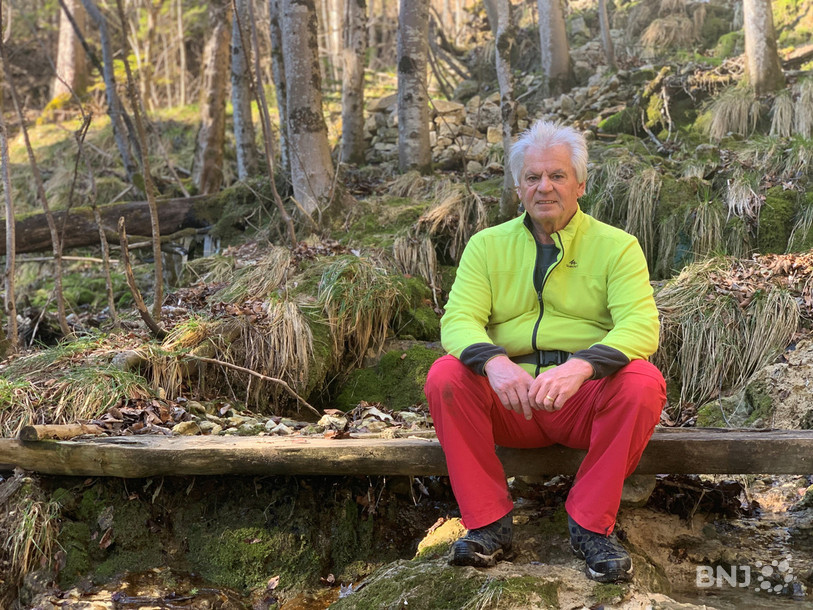 Gilles Berdat, marcheur de Courcelon, nous a accompagnés sur le chemin du Gore Virat.