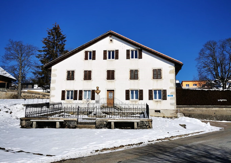 La cure du Noirmont est inhabitée depuis quelques années.
