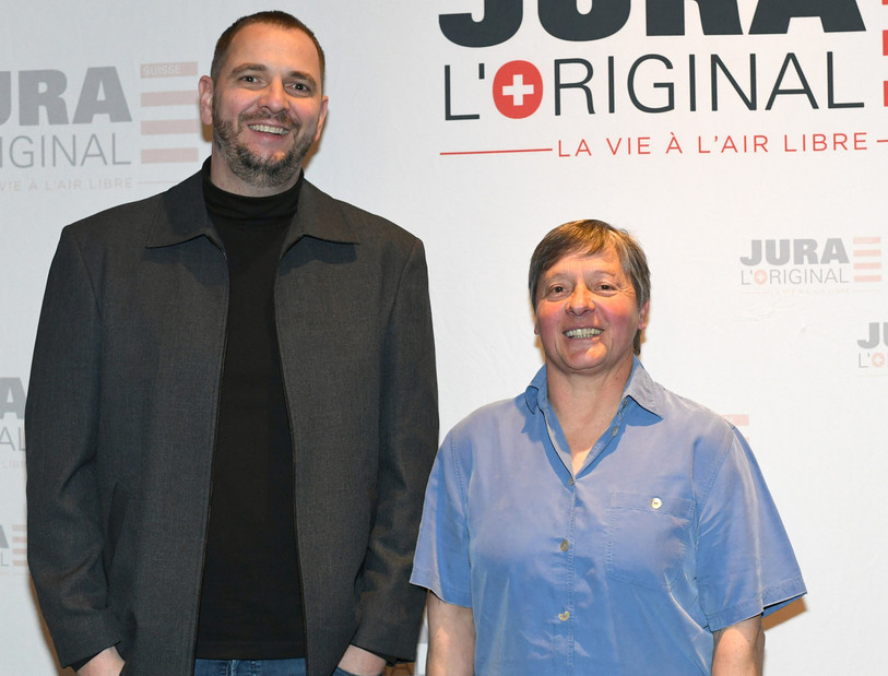 Leonardo Portaleoni et Marie-Claude Fähndrich (photo : Stéphane Gerber).