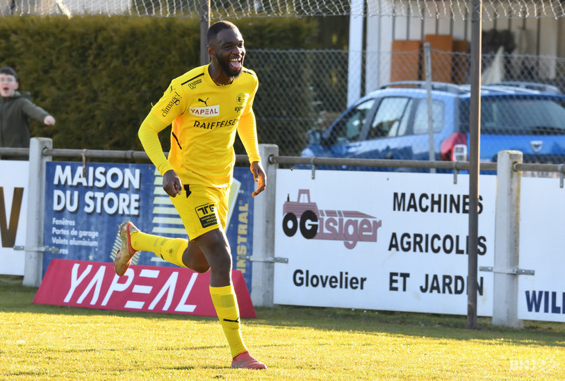 Badji Coulibaly quittera le FC Bassecourt la saison prochaine. (photo : Georges Henz).