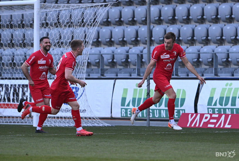 Les joueurs biennois se sont offerts un succès important samedi (photo : arhives/Georges Henz).