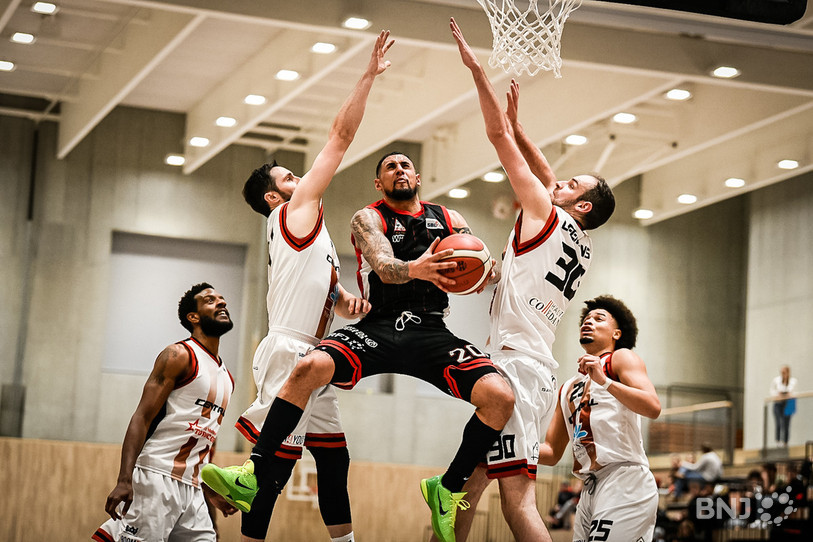 Brent Jackson ne malmènera plus les défenses de Swiss Basketball League la saison prochaine. (Photo : Stéphane Bée).