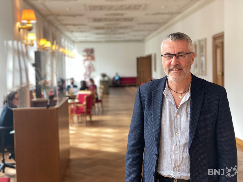 Jean-Luc Niederhauser, ici lors de son dernier jour en session au Grand Conseil, est le nouveau président du PLR du Jura bernois. (Photo: archives)
