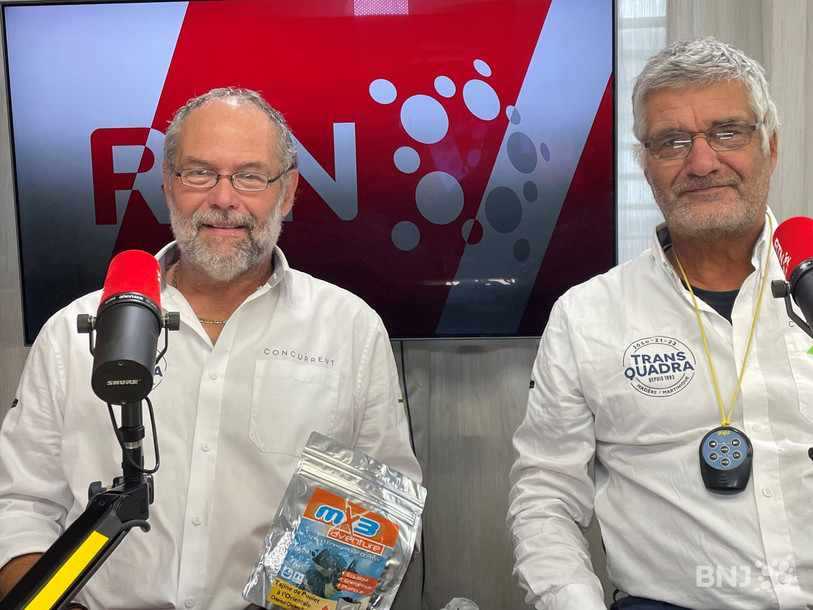 Christian Zaugg à gauche et Olivier Hausheer à droite étaient les invités de La Matinale ce jeudi.