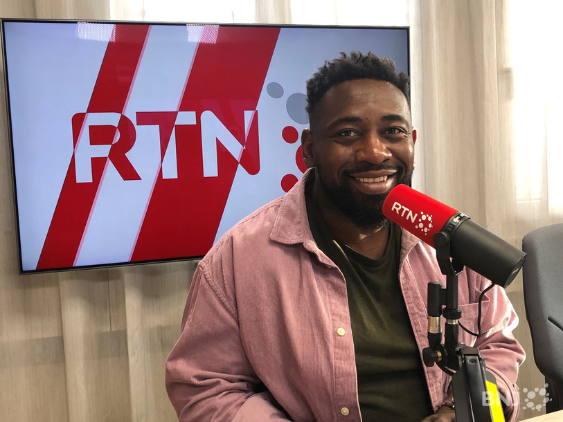 L'humoriste neuchâtelois Christian Mukuna.